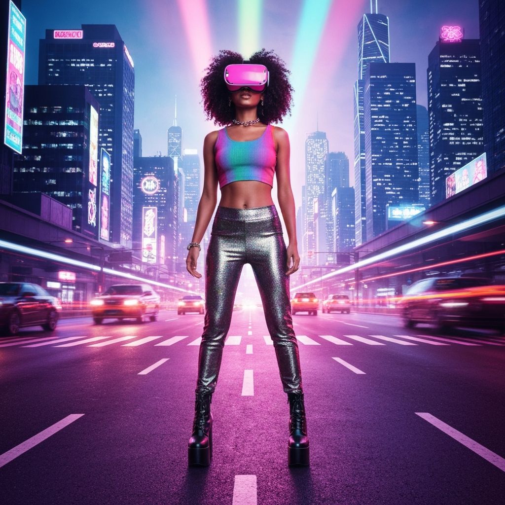 Moda futurista com VR